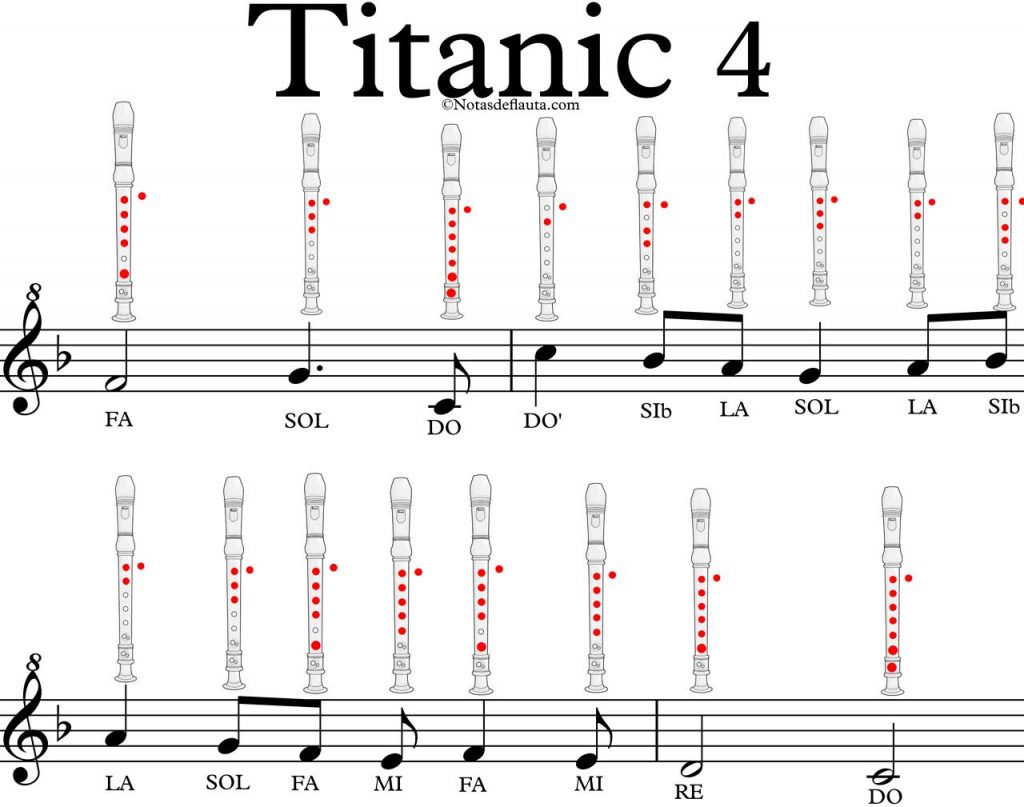 flauta titanic