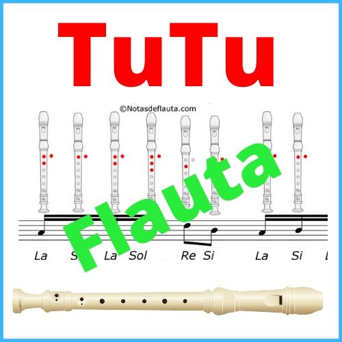 transferencia de dinero Intacto Maniobra ▷ TuTu en Flauta ☝️Notas de Flauta ▷ Aprédela!